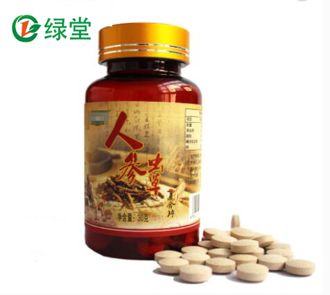 人参蛹虫草复合片代加工，压片糖果代加工厂家选红桃国际生物